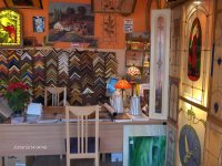 Mühely, bemutató terem